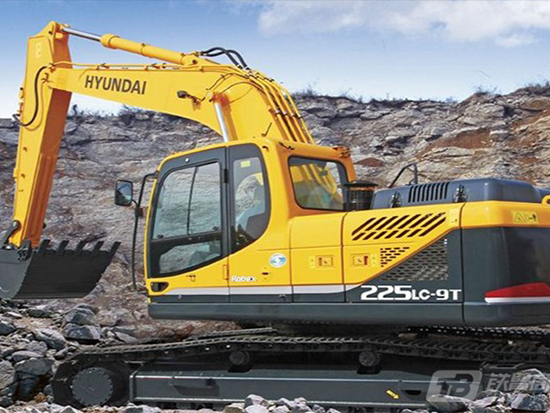 现代R225LC-9T挖掘机憋车严重怎么办？