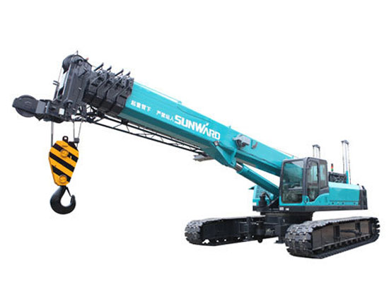 山河智能新一代SWTC系列起重机挑战新高度