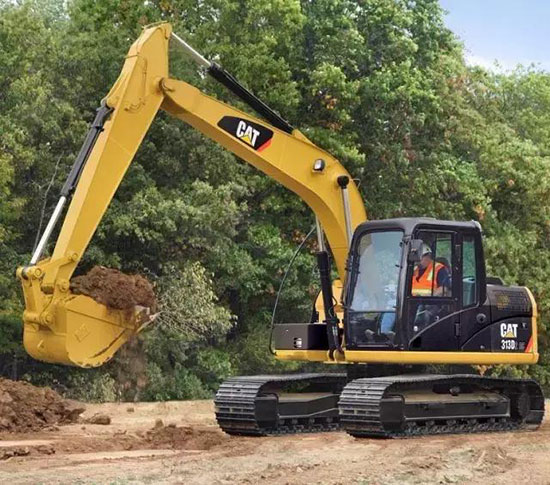 为什么城市改造市政工程，都喜欢用卡特313D2 GC挖掘机