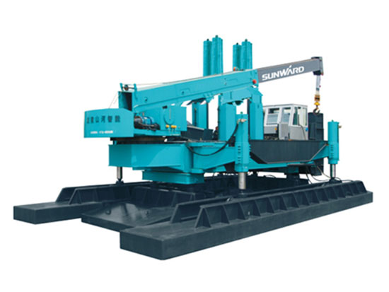 品质源于科技 山河智能液压静力压桩机助建沧州新城