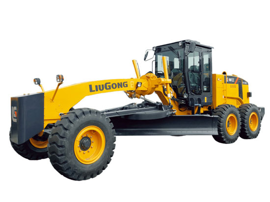 新网点开业！柳工4180除雪平地机深受俄罗斯客户青睐