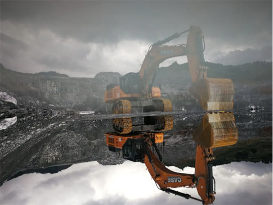 群山中的强将：凯斯CX800B ME挖掘机！