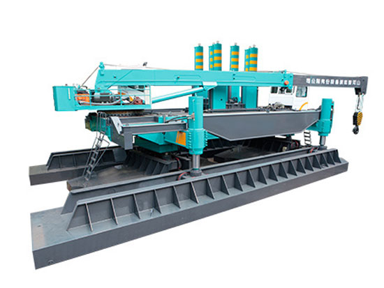 山河智能首台大吨位多功能液压静力压桩机 二十年已打桩一百万米