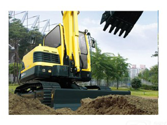 关于现代R60-9挖掘机异常响声原因及调整的办法