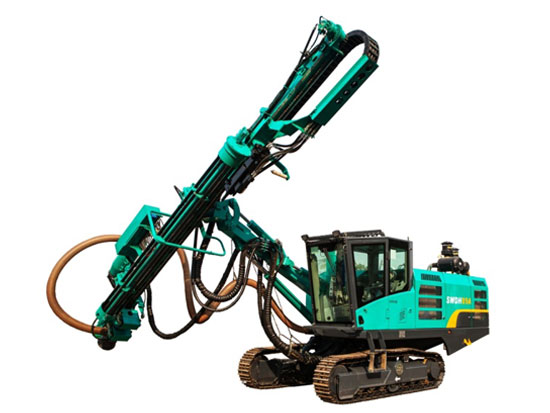 3分钟11米！山河智能首台切削凿岩台车交付客户