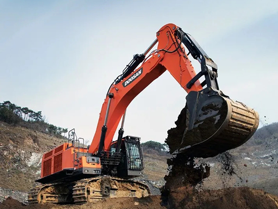 斗山工程机械在青海、内蒙古、山西等地签订20台36~80吨大型机订单