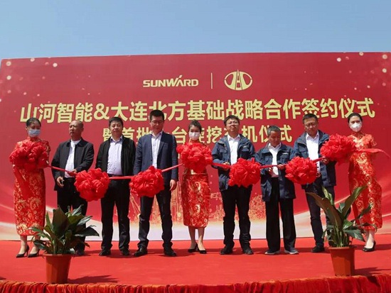 520真情告白！大连北方基础情牵山河智能旋挖钻