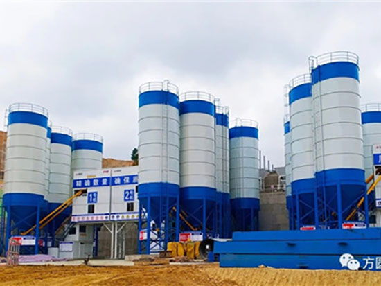 方圆搅拌站服役“百项交通扶贫工程”项目