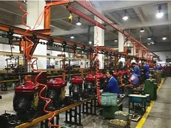 常柴公司连续奋战保订单 单缸生产创佳绩