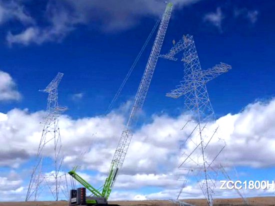 中联重科<em>ZCC1800H</em>起重机全球最高海拔施工记录