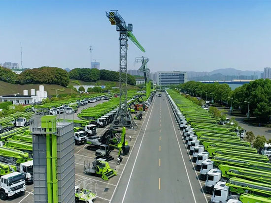 马鞍山市市长袁方考察中联重科