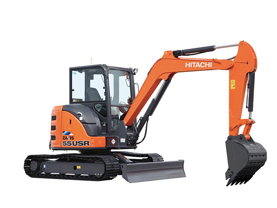 性能卓越的<em>日立ZX55USR-5A挖掘机</em>，还是白菜价？