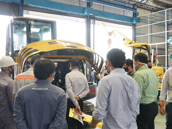 新站点登陆！山东临工挖掘机成功进入泰国市场