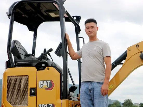 2年9台CAT 301.7CR微挖，他在安徽创富未来