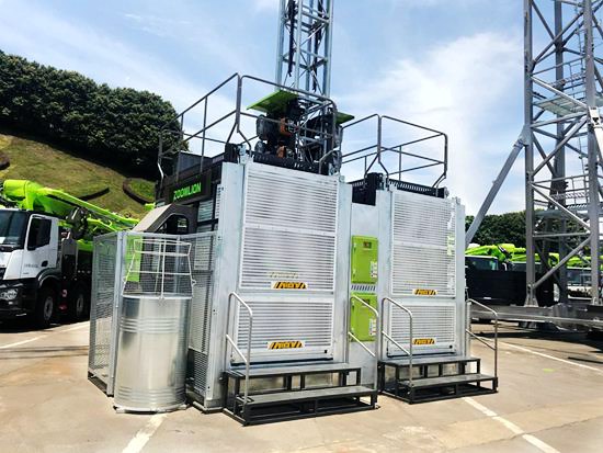 中联重科发布新一代节能型施工升降机 推出即获客户热捧