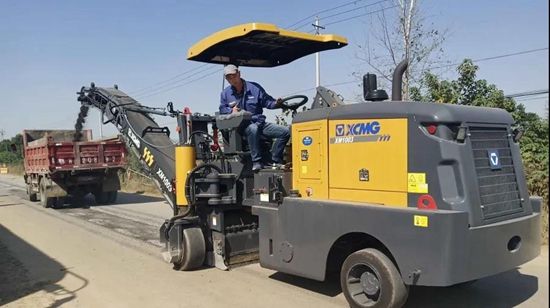 卓越之作！徐工一米铣刨机诠释非凡品质