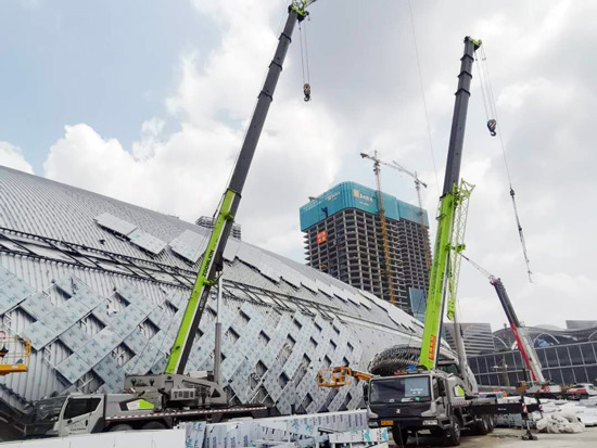 中联重科“小绿奇迹军团”高效参建杭州亚运会项目 助力工程按下“快进键”