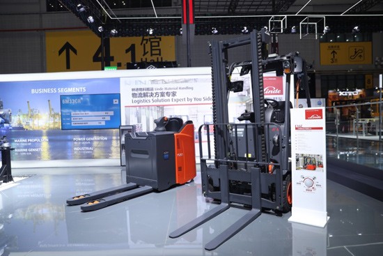 智能化引领物流业发展新方向 林德叉车闪耀进博会