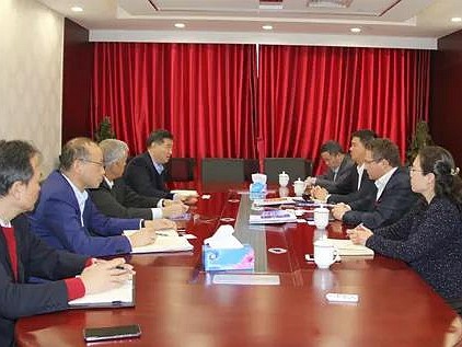 德国曼恩(MAN)亚太总裁Thilo Halter一行到访协会