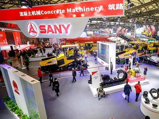国潮出道 驰誉全球！三一路机实力惊艳bauma CHINA 2020