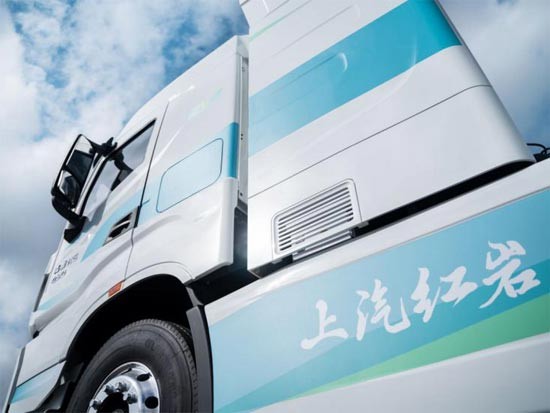 上汽红岩首款氢能市政环卫车正式发布