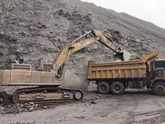 矿山利器，悍将徐工 徐工XE490DK驰骋内蒙古矿场