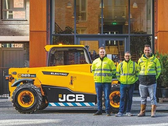 JCB纯电动伸缩臂叉装车525-60E批量销售！