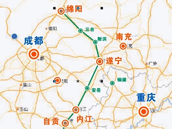 四川11条铁路将陆续开工：9条高铁城际，2条普铁