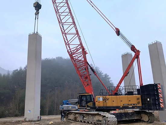 厲害了！臨建高速TJ01標“搭積木”建橋