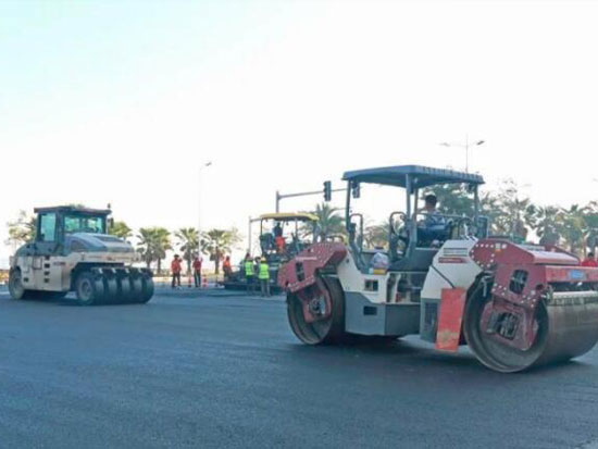 洛江：道路“白改黑” 提升城区颜值