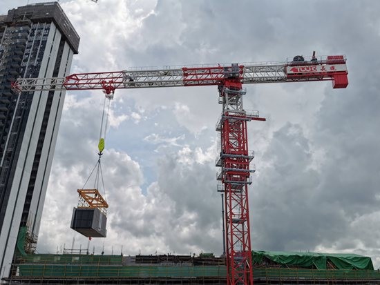 中联重科塔机定制设计走俏新加坡高端市场
