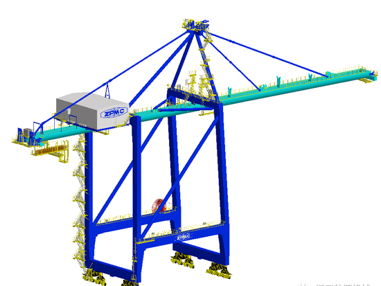 ZPMC推出创新型岸桥技术︱港口装卸机械