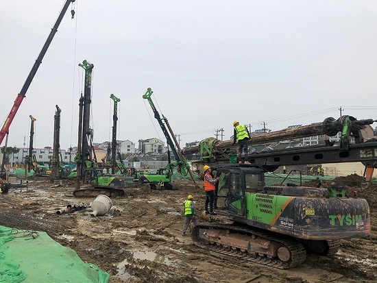 泰恒基礎助力無錫第七人民醫院擴建項目