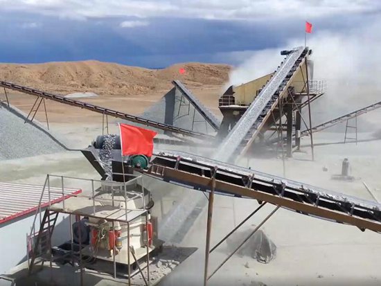 山东烟台时产350吨沙石生产线客户现场