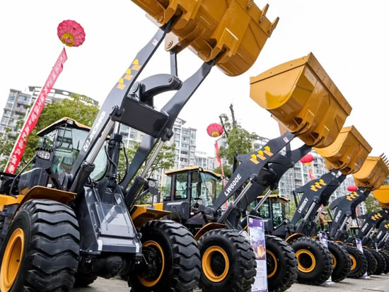 场场火爆！徐工装载机在开工潮中奋勇向前