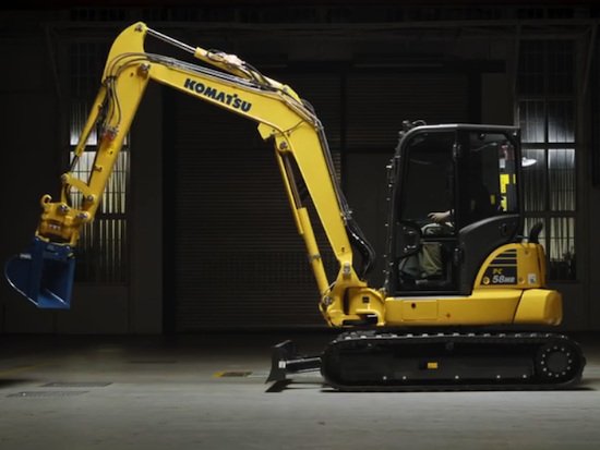 小松 Komatsu PC58MR-5 小型挖掘机