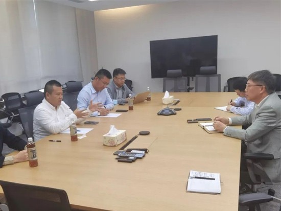 廣東東升實業集團領導一行到訪小松(中國)