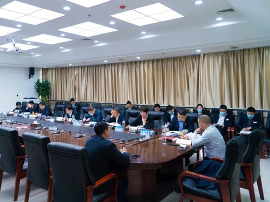 中铁装备党委理论学习中心组召开2021年第二次集体扩大学习会议
