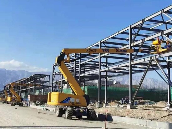 再抗石化建设大旗！徐工高空作业平台批量交付，助力盛虹炼化项目