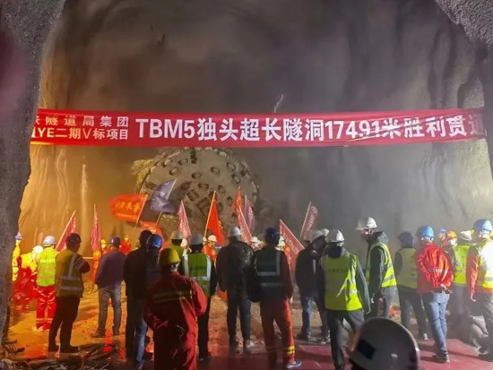屡创佳绩，铁建重工又一台TBM独头掘进17491米！