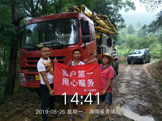 混凝土泵车能打多少米？