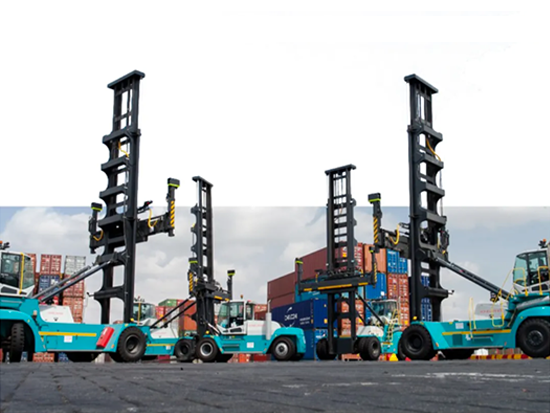 埃力租赁携手科尼提供港口码头集装箱搬运设备租赁方案