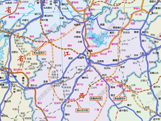 江西省2021年省预算内基建投资重大铁路项目名单发布