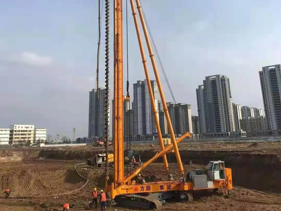 【产品风采】方圆桩机大显身手赢赞誉