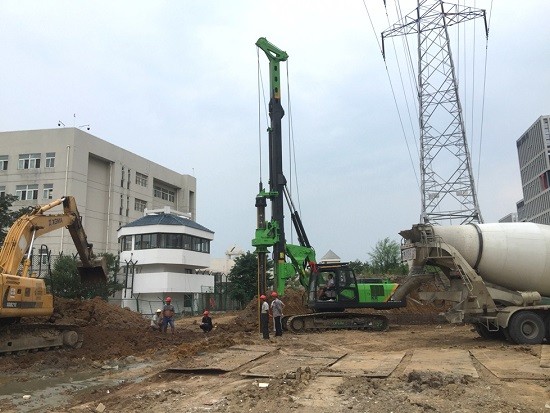 定制款KR150A旋挖钻机南京地下管廊施工