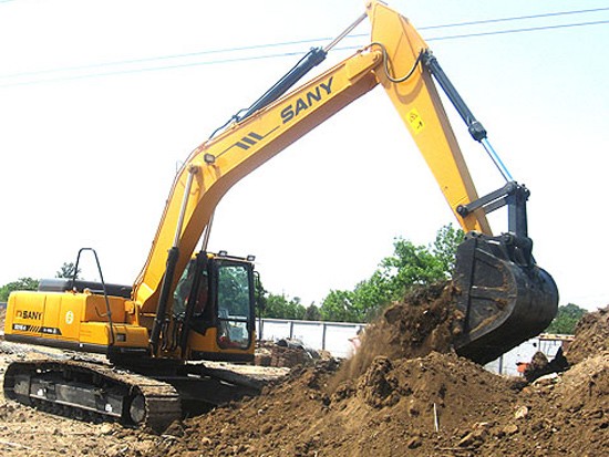 三一挖掘機參與北京地鐵5號線建設施工案例