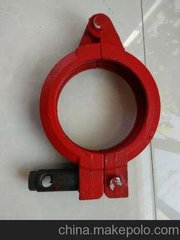 混凝土泵管管卡 125高低压管卡 座卡 快速管卡 三一中联泵车配件