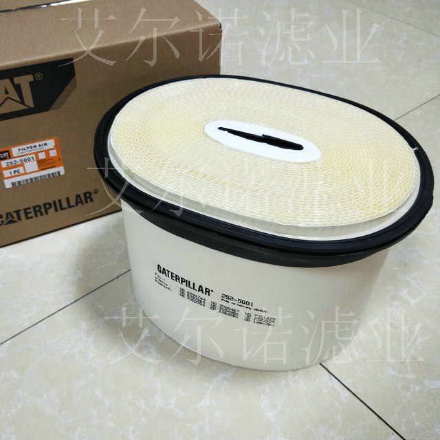 252-5001 卡特蜂窝空气滤清器 更换步骤