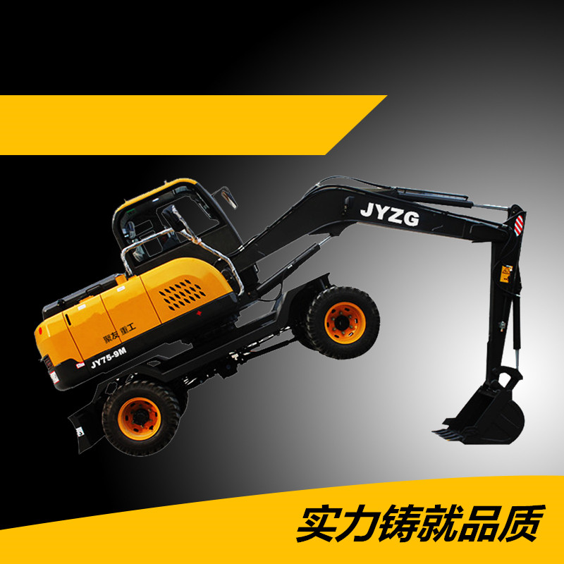 全液压85轮式挖掘机厂家直销