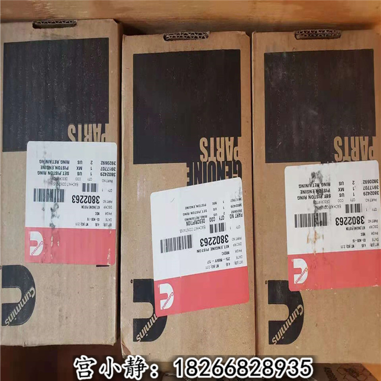 天津移山旋挖钻柴油机四配套 6C活塞组件3802263